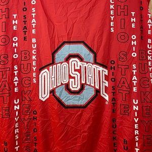 OSU Ohio State Buckeyes shower curtain